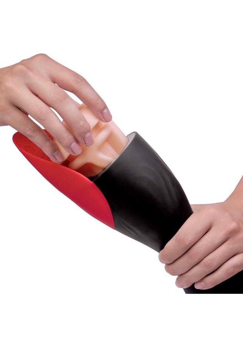 Stroke-X Fap Master 3000 Rechargeable Masturbator - Vanilla
