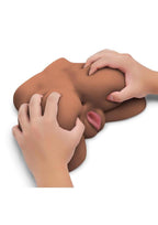 Stroke-X Perfect Peach Booty Masturbator - Pussy and Ass - Chocolate