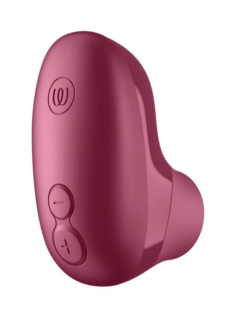 Womanizer Snap Portable Stimulator with Charging Case - Crushed Berry