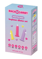 Rock Candy Beginner Silicone Dilator Set (3 Piece) - Multicolors