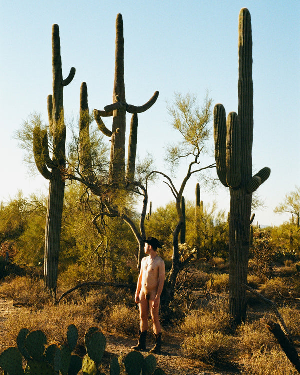 Michael Saling, Man in the desert #5, 2025