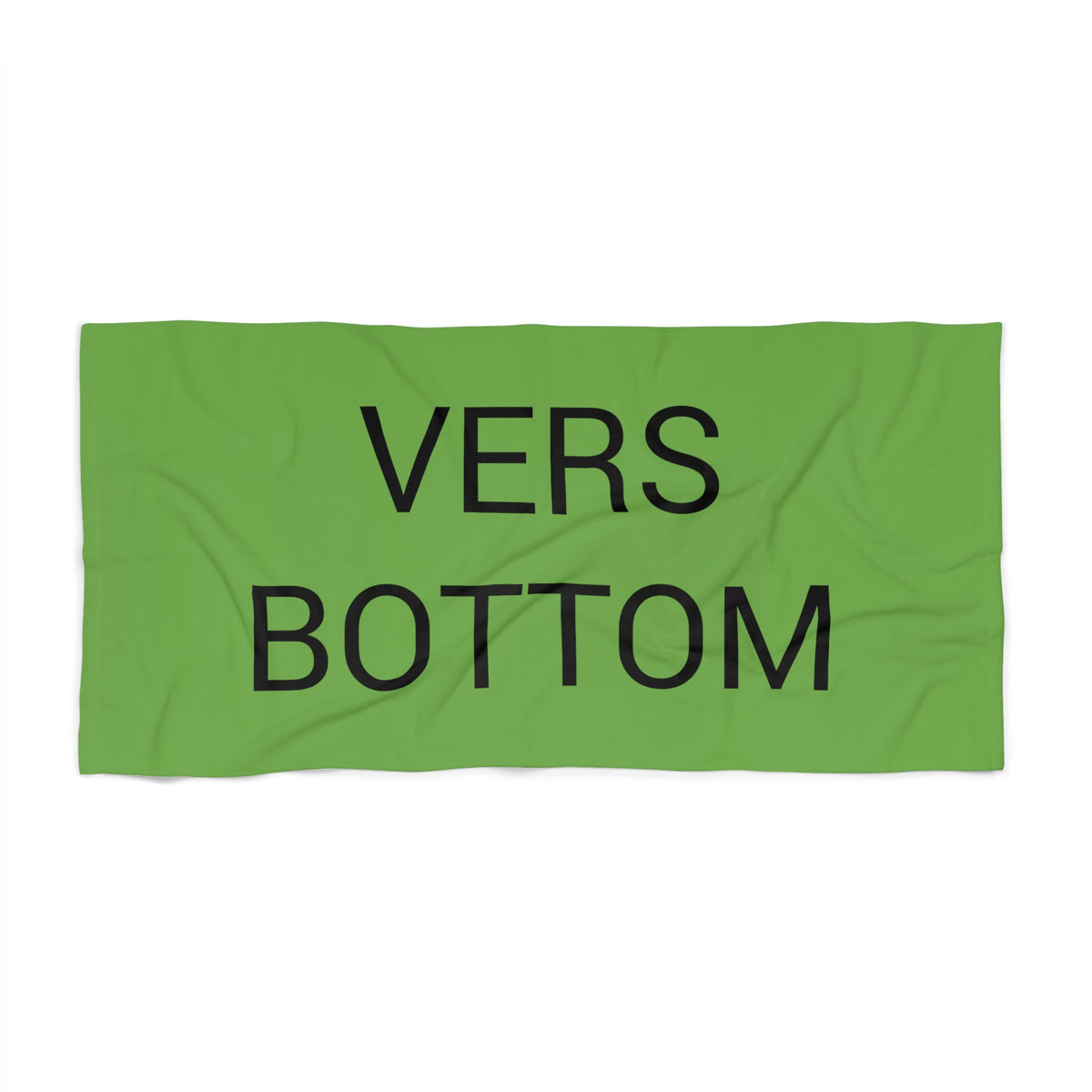 VERS BOTTOM Beach Towel by CULTUREEDIT