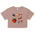 Mixed Berries Crop Top