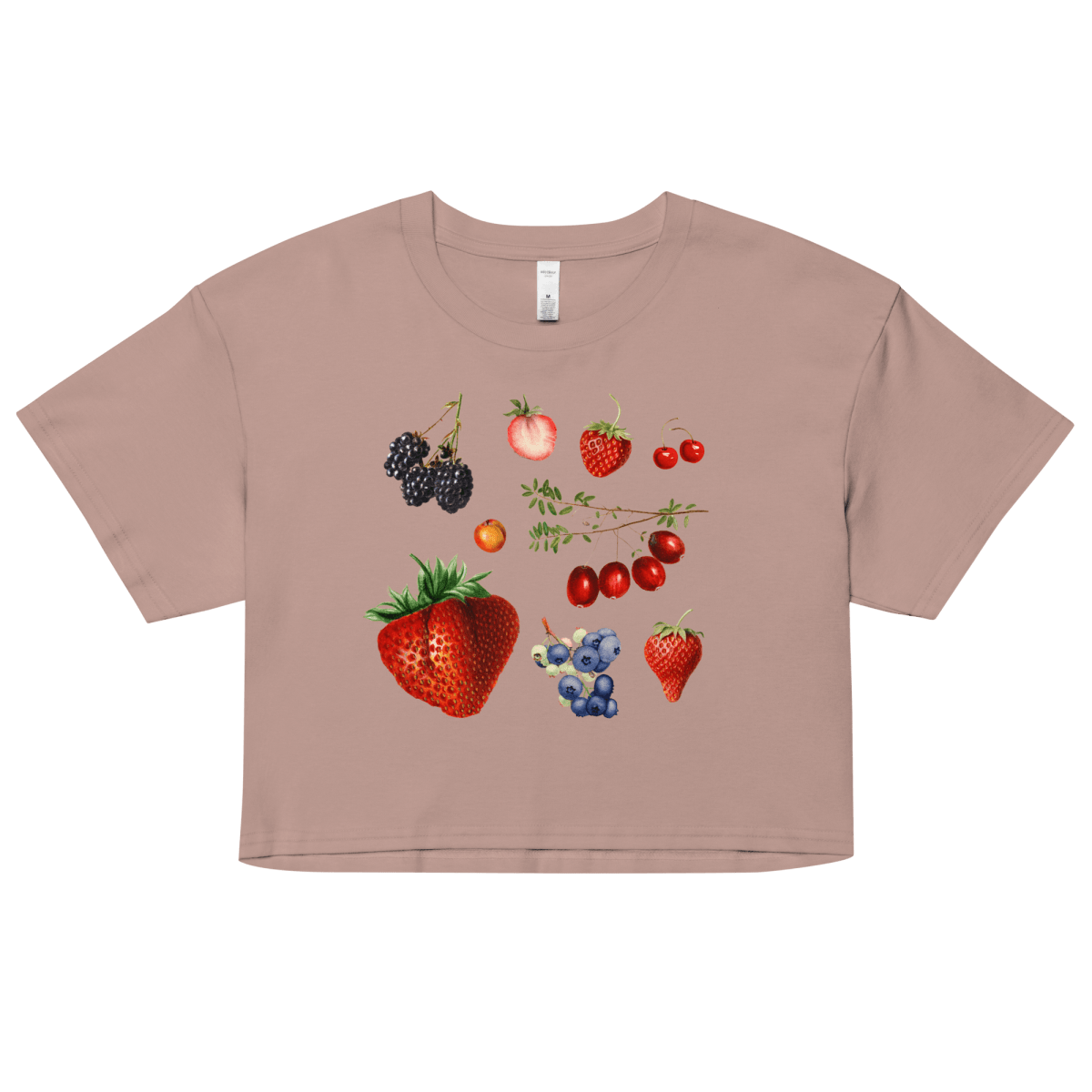 Mixed Berries Crop Top