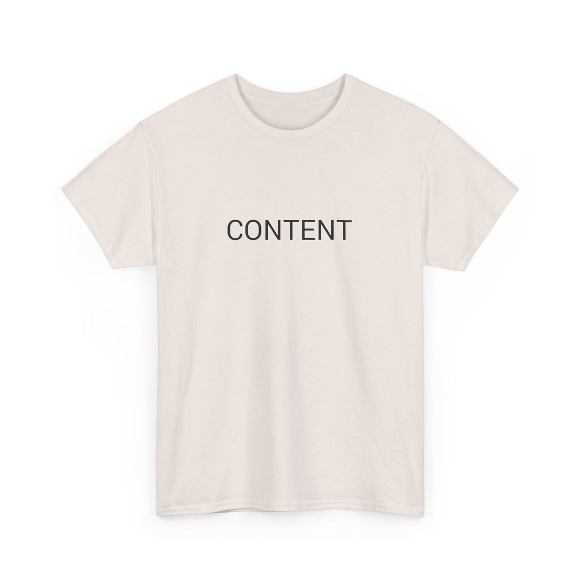 CONTENT TEE BY CULTUREEDIT AVAILABLE IN 13 COLORS