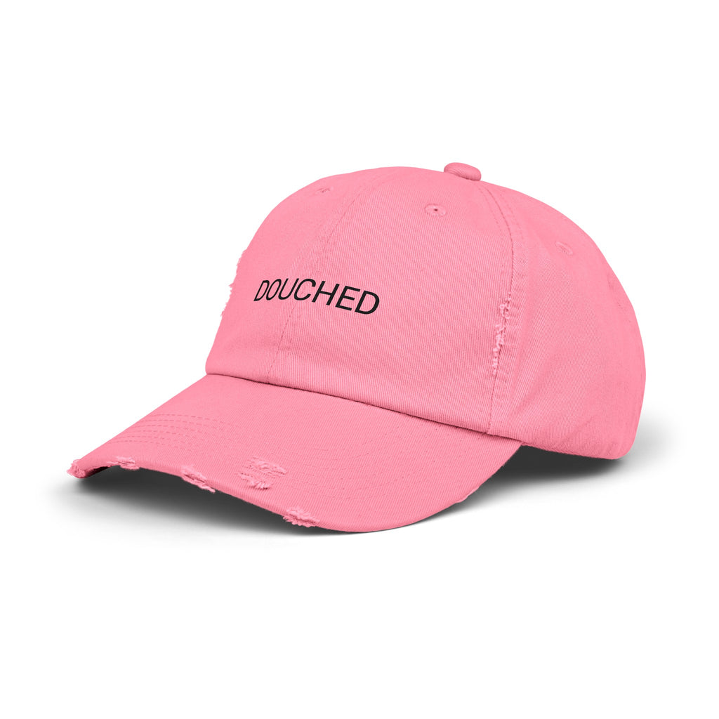 DOUCHED Distressed Cap in 6 colors
