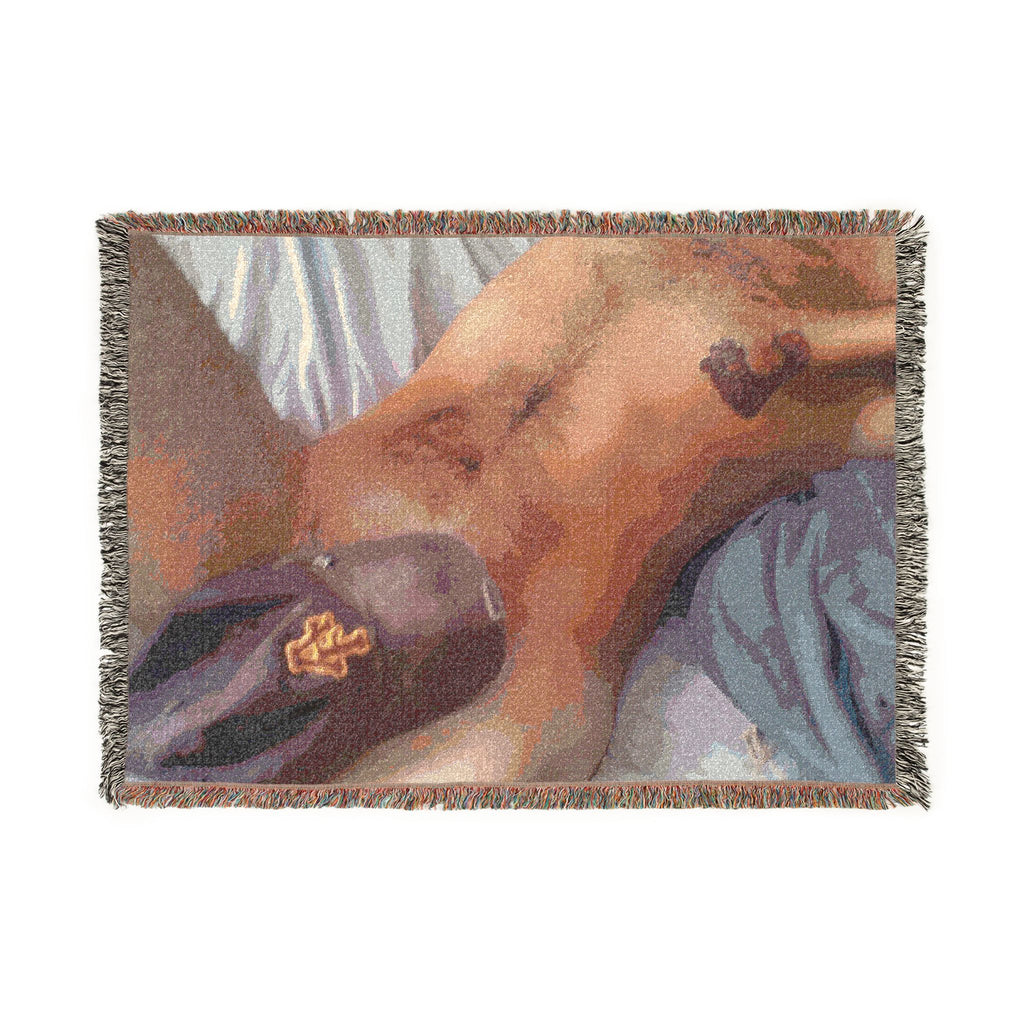 ANONYMOUS #4 Woven Blanket bY CULTUREEDIT