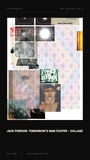 Jack Pierson, Tomorrow's Man Poster - Collage