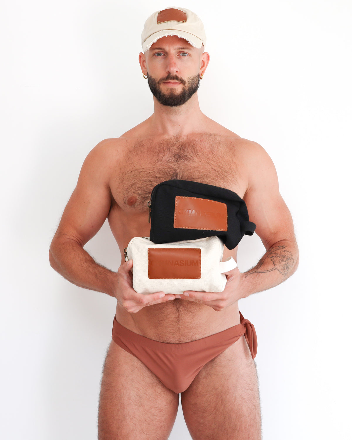 GYMNASIUM THE DOPP KIT BAG NATURAL