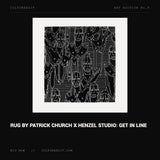 Patrick Church, GET IN LINE (Henzel Studio Rug)