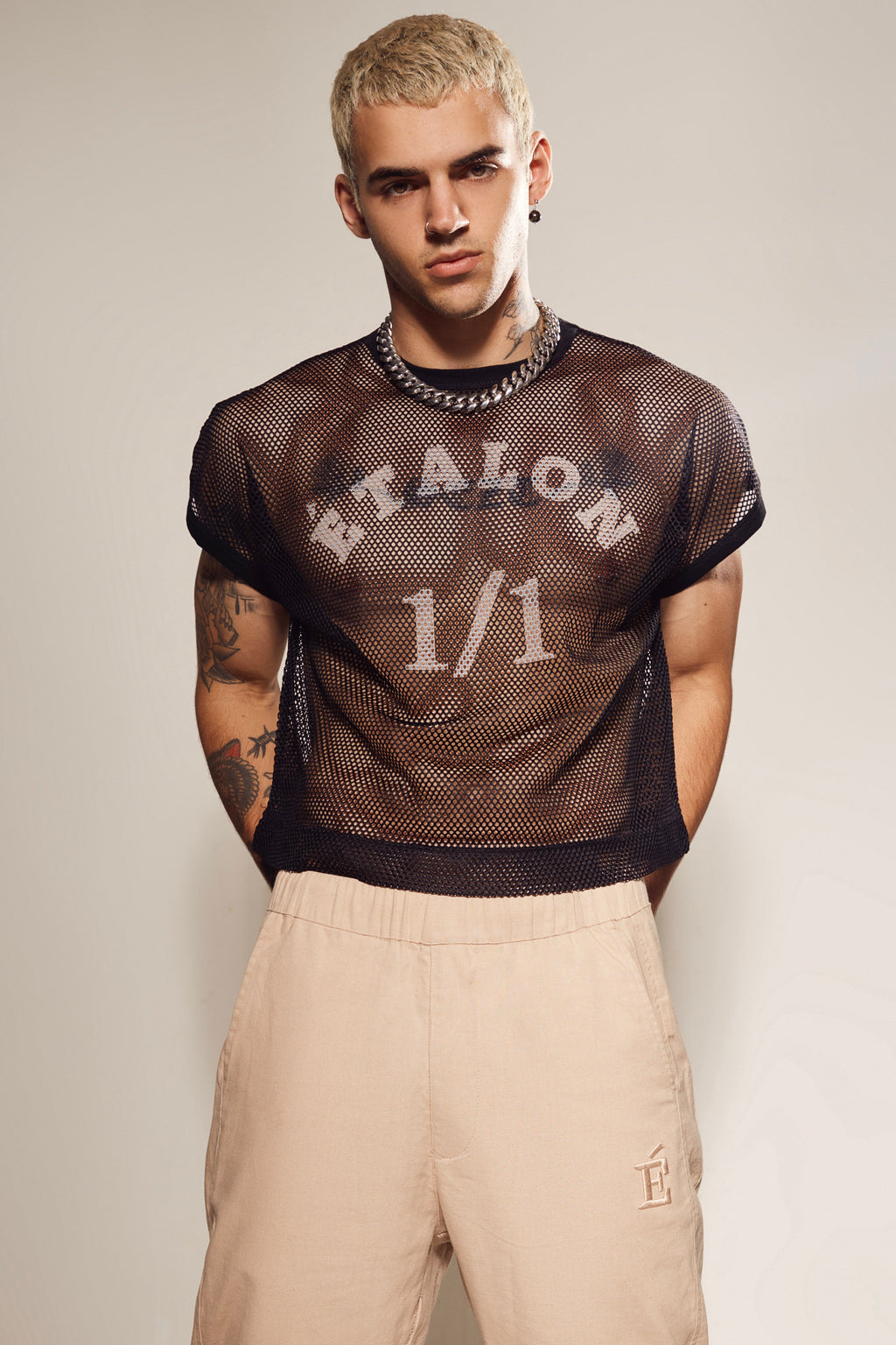 Mesh Crop Top