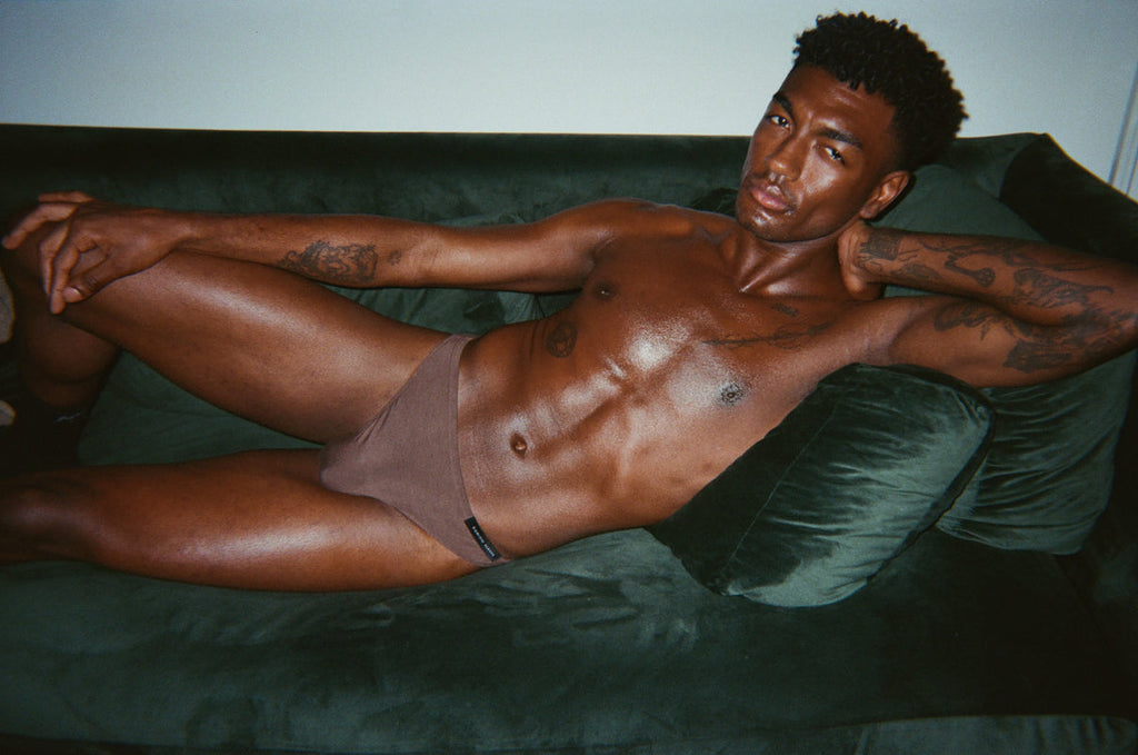 Dominic Albano Tencel Bikini Brief - Chocolate