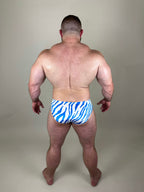 Alfons Dovana Blue Tiger Velvet Brief