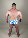 Alfons Dovana Blue Tiger Velvet Brief
