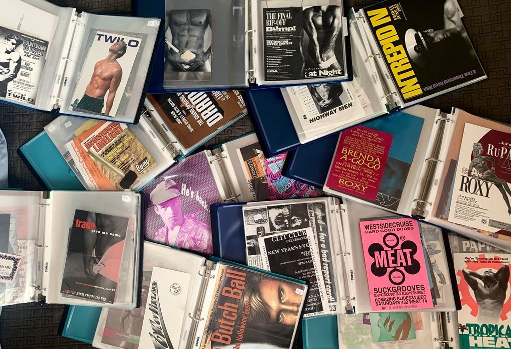 DAVID KENNERLEY , GETTING IN: NYC Club Flyers from the Gay 1990s