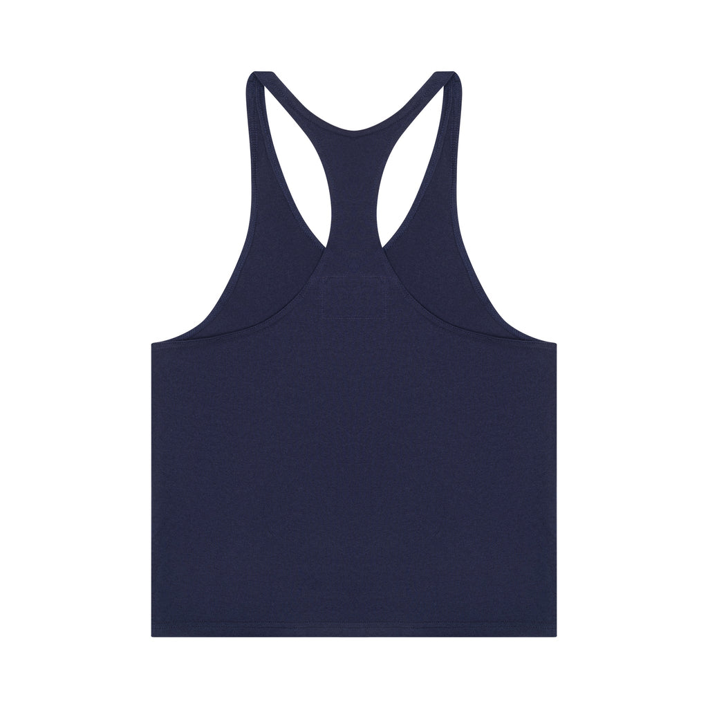 GYMNASIUM THE BODY WORK STRINGER TANK NAVY BLUE