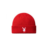 PLAYBOY Rabbit Head Knit Beanie