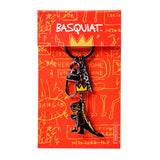 Jean-Michel Basquiat Crowned T-Rex Keyclip