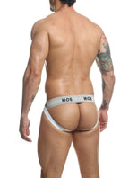 MOB Classic Fetish Jock 3 Inch - White