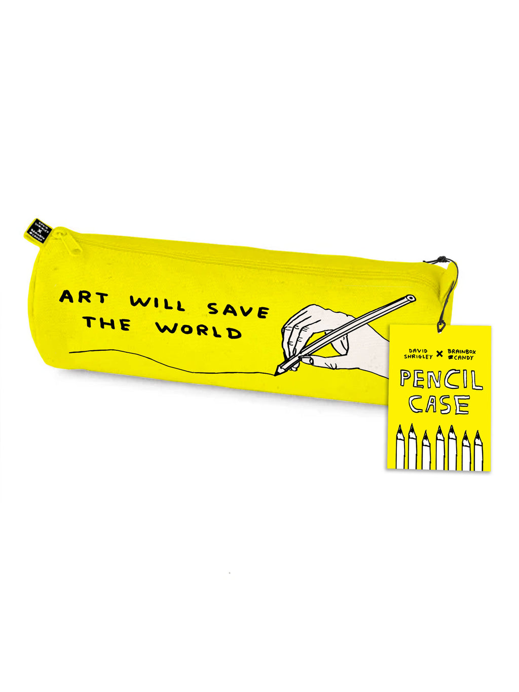 David Shrigley - Art Save The World Pencil Case