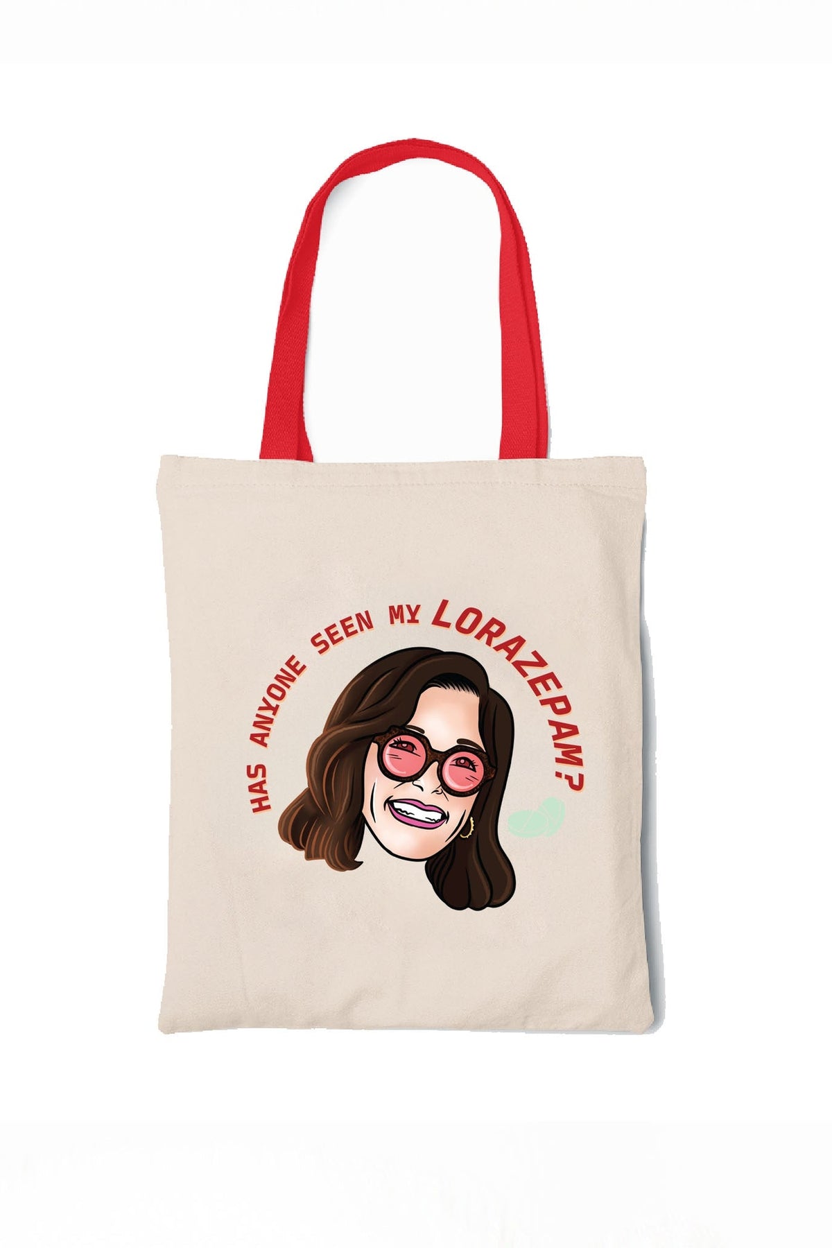 Has Anyone Seen My Lorazepam? White Lotus - Canvas Tote Bag