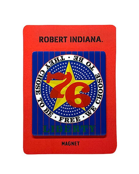 Robert Indiana Liberty '76 Magnets, Set of 10