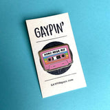 Homo Mega Mix Cassette Pin by Gaypin'