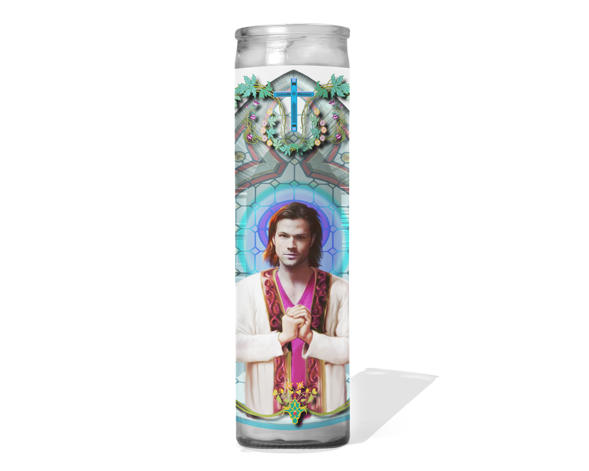 Sam Winchester Celebrity Prayer Candle - Supernatural