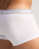 TEAMM8 Cotton Classic Trunk - White