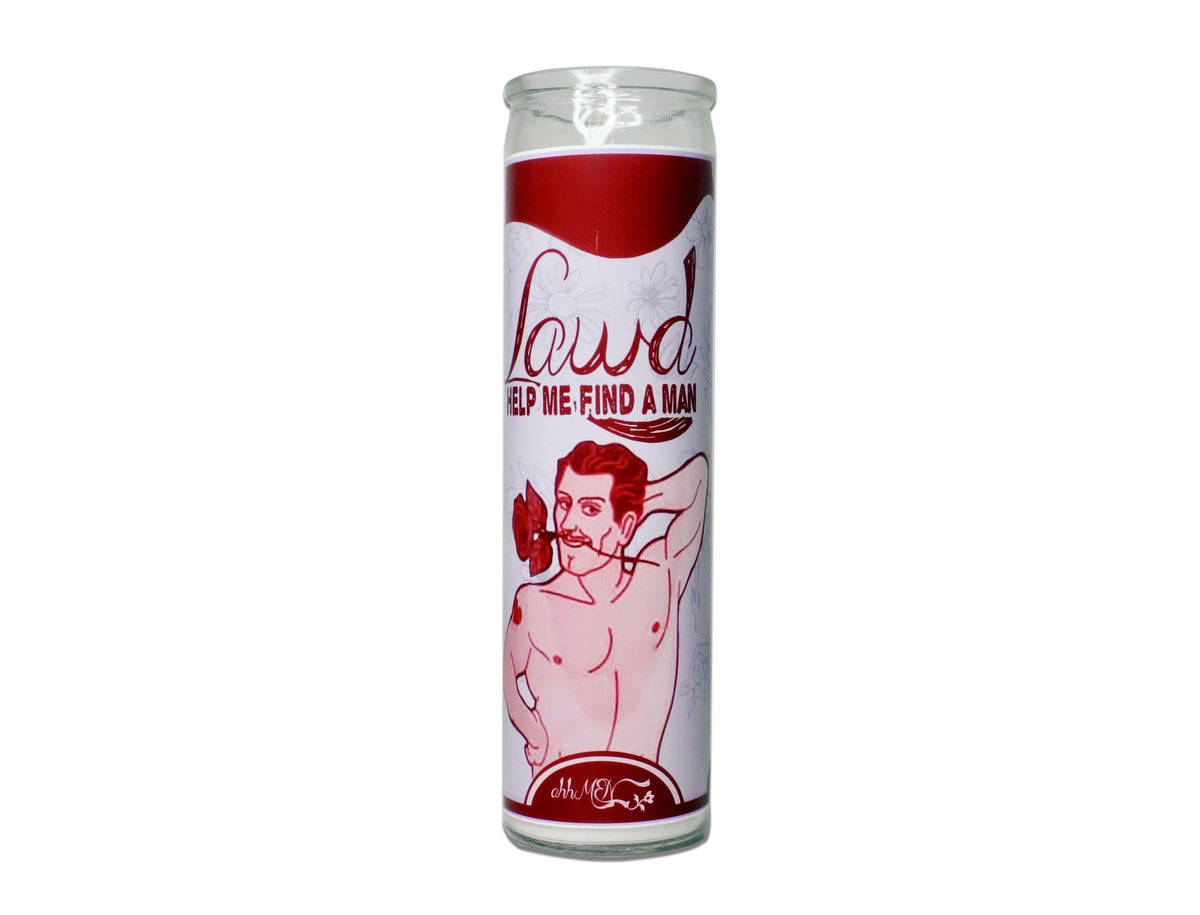 Lawd, Help Me Find A Man Prayer Candle