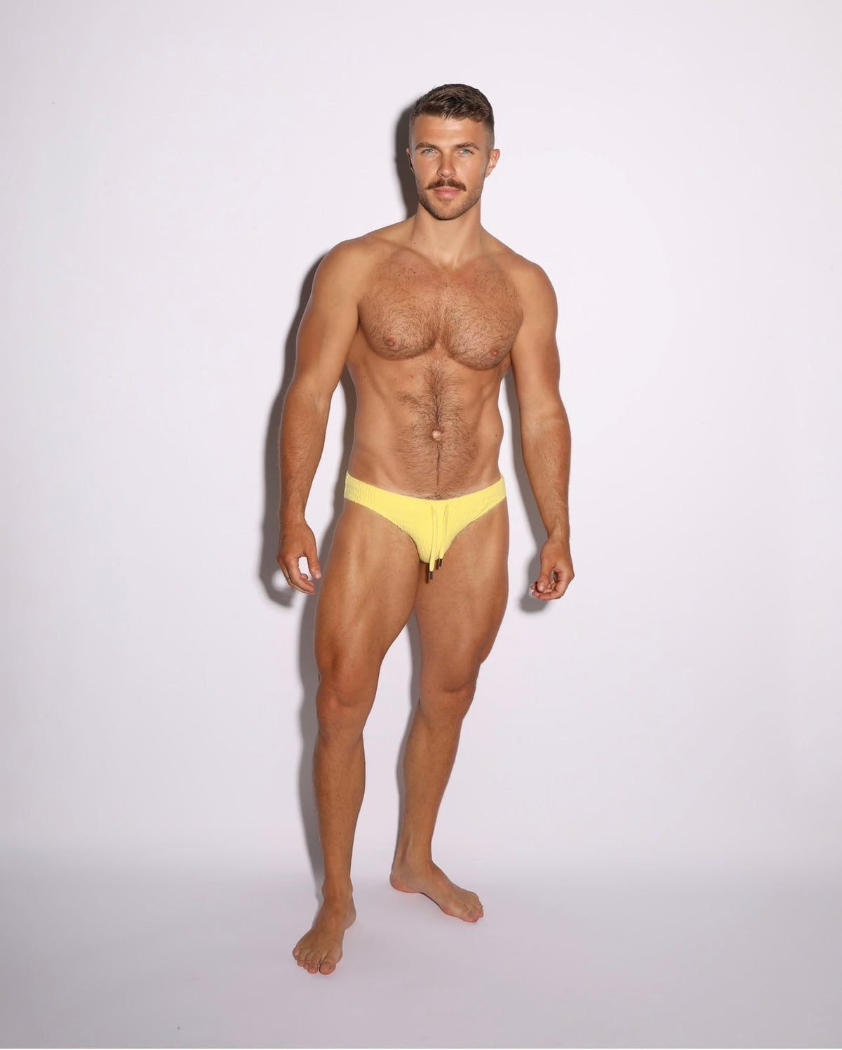 Mounderwear Resort Swim Brief Yellow