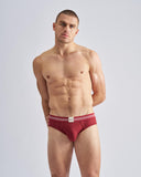 TEAMM8 Mvp Ribbed Brief - Maroon