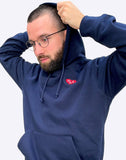 Ddl Heart Patch hoodie by Dicks Don't Lie
