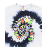 Playboy X Color Bars Spiral Tie-Dye Crewneck Sweatshirt