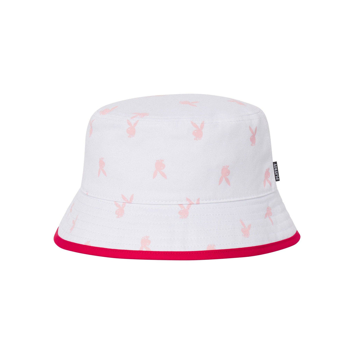 PLAYBOY Rainbow Lining Rabbit Head Bucket Hat