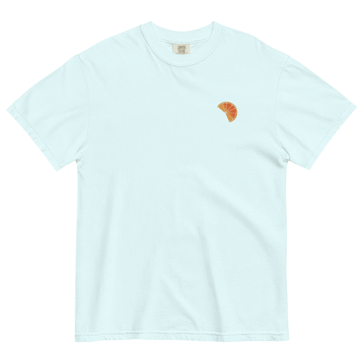 Orange Slice Embroidered T-Shirt