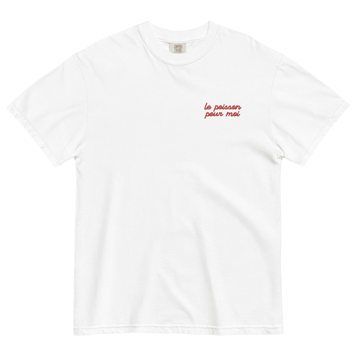 Le Poisson Pour Moi Embroidered Shirt