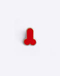 Red Dick enamel pin by Dicks Don't Lie