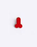 Red Dick enamel pin by Dicks Don't Lie