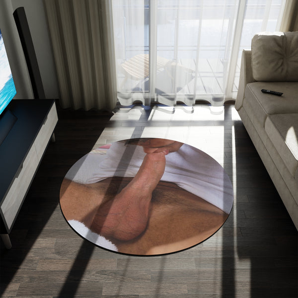 BLOW ME CUCK X CULTUREEDIT Round Rug