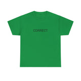 CORRECT TEE BY CULTUREEDIT AVAILABLE IN 13 COLORS