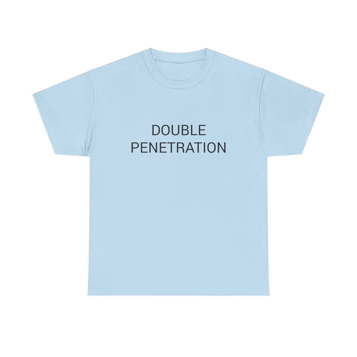 DOUBLE PENETRATION TEE BY CULTUREEDIT AVAILABLE IN 13 COLORS