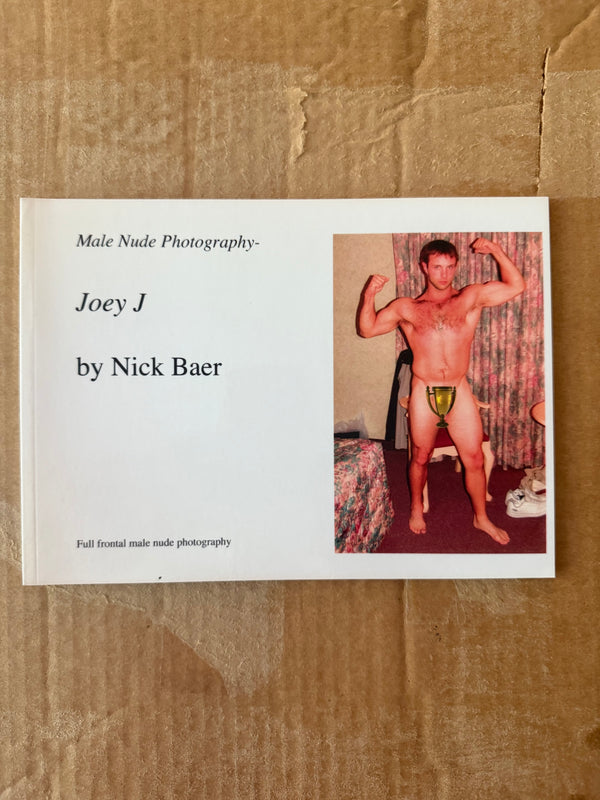 Male Nude Photography: Joey J BY NICK BAER