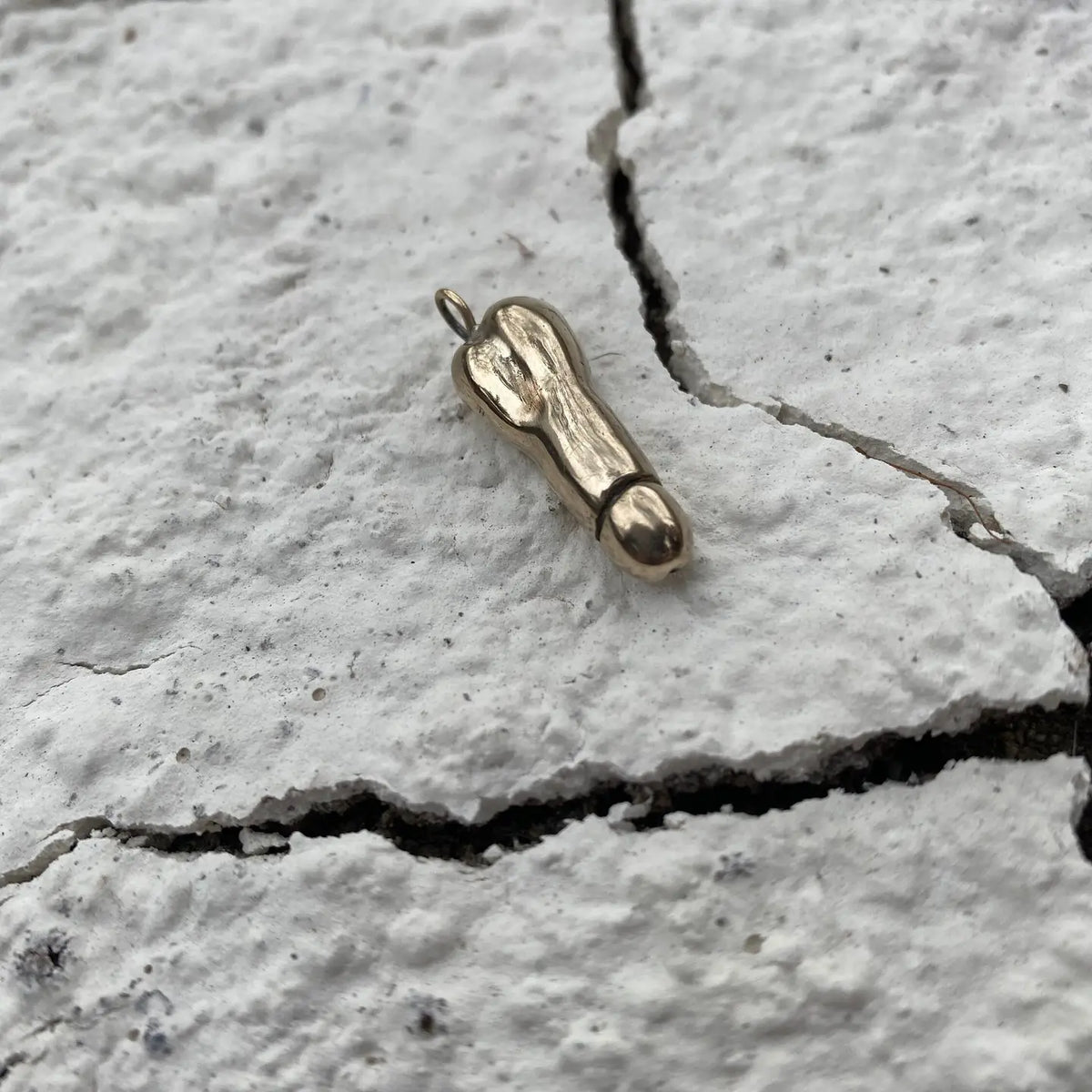 Bronze Penis Charm Necklace by Gilty Boy