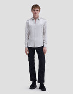 Eckhaus Latta Molten Buttondown Porcelain