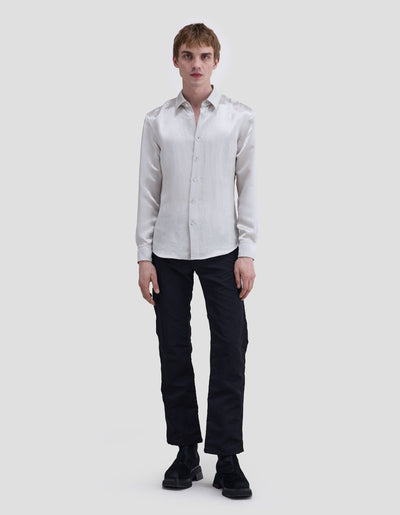 Eckhaus Latta Molten Buttondown Porcelain