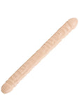 Classic Double Header Dildo 18in - Vanilla