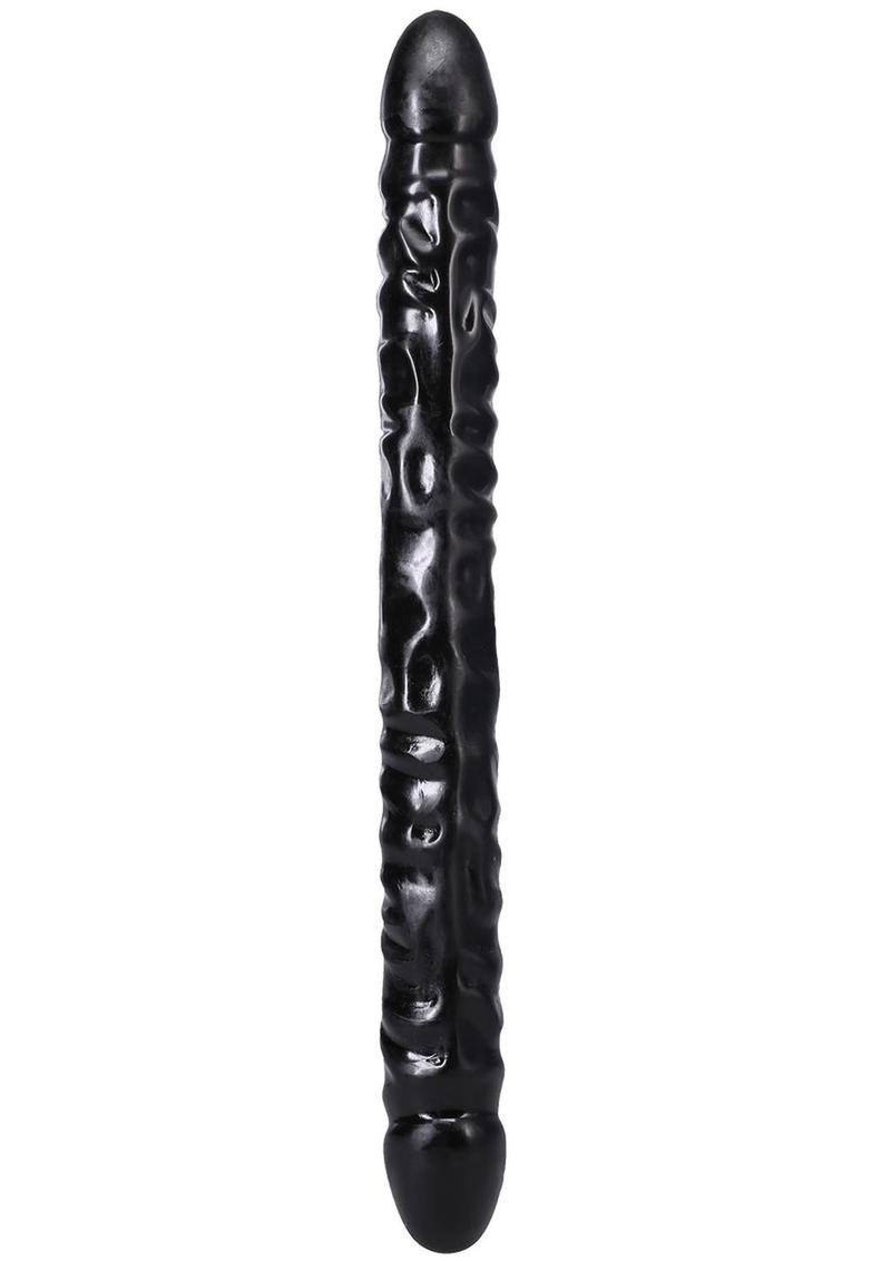Classic Double Header Dildo 18in - Black