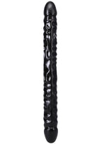 Classic Double Header Dildo 18in - Black