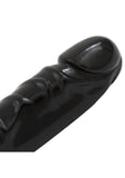 Jr. Veined Double Header Dildo 12in - Black